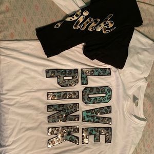 Pink outfit leggings and long sleeve